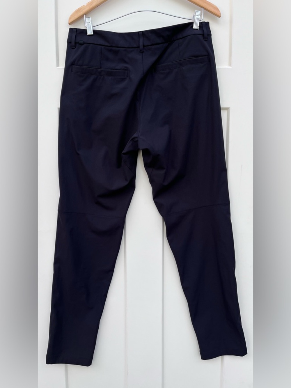 Lululemon ABC Classic Fit Pants Mens 33 Black 5 Pocket Flat Front Stretch - Picture 2 of 9